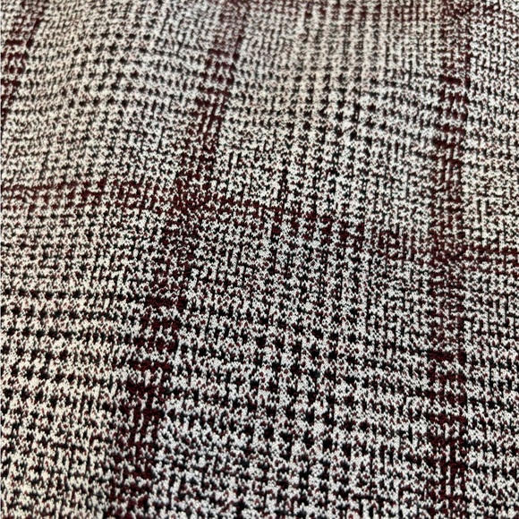 Ann Taylor Plaid Mini Skirt in Mauve and Black - Picture 4 of 7